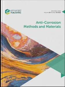 Anti-Corrosion Methods and Materials Journal Cover
