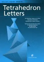 Tetrahedron Letters ジャーナルカバー