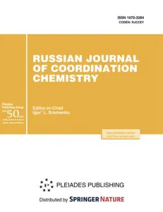 Russian Journal of Coordination Chemistry ジャーナルカバー