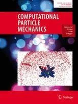 Computational Particle Mechanics ジャーナルカバー