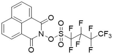 Naphthalimidyltrifluromethan sulfornate
