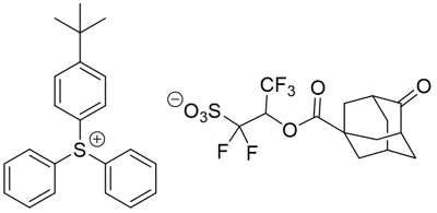 (4-tert-butylphenyl)-diphenylsulfanium;1,1,3,3,3-pentafluoro-2-(4-oxoadamantane-1-carbonyl)oxypropane-1-sulfonate