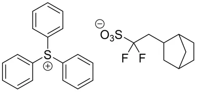 triphenylsulfonium 1,1-difluoro-2-(bicyclo[2.2.1]heptan-2-yl)ethanesulfonate