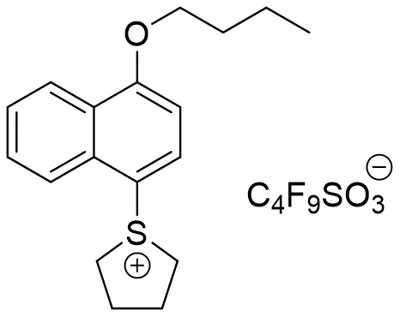 1-(4-Butoxy-1-naphthyl)tetrahydrothiophenium 1,1,2,2,3,3,4,4,4-nonafluoro-1-butanesulfonate