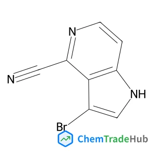 3-Bromo-1H-pyrrolo[3,2-c]pyridine-4-carbonitrile