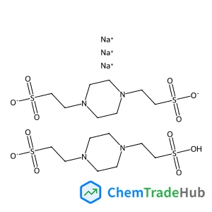 Piperazine-N,N'-bis(2-ethanesulfonic Acid) Sesquisodium Salt