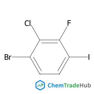 1-Bromo-2-chloro-3-fluoro-4-iodobenzene