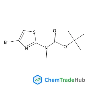 2-Methyl-2-propanyl (4-bromo-1,3-thiazol-2-yl)methylcarbamate