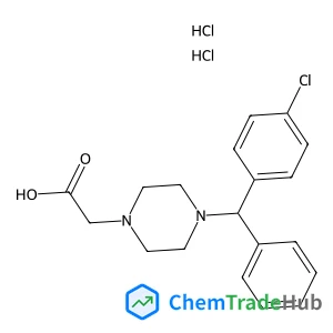 {4-[(4-Chlorophenyl)(phenyl)methyl]-1-piperazinyl}acetic acid dihydrochloride