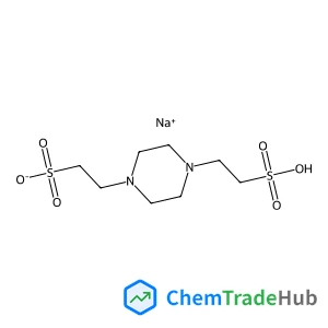 1,4-Piperazinediethanesulfonate, sodium salt (1:1)