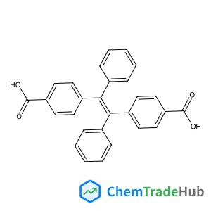 4,4'-[(E)-1,2-Diphenyl-1,2-ethenediyl]dibenzoic acid