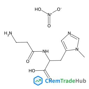 beta-Alanyl-3-methyl-L-histidine nitrate (1:1)