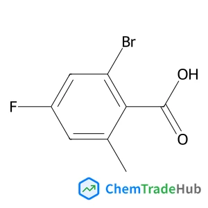 2-Bromo-4-fluoro-6-methylbenzoic acid