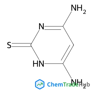4,6-Diamino-2(1H)-pyrimidinethione Chemical_Structure_Of