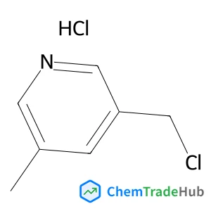 3-(Chloromethyl)-5-methylpyridine hydrochloride (1:1)