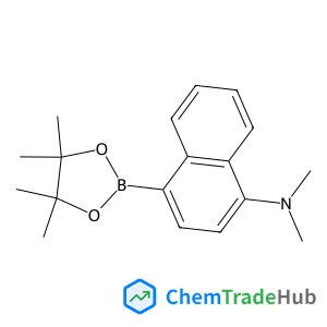 N,N-Dimethyl-4-(4,4,5,5-tetramethyl-1,3,2-dioxaborolan-2-yl)-1-naphthalenamine