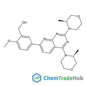 (5-{2,4-Bis[(3S)-3-methyl-4-morpholinyl]pyrido[2,3-d]pyrimidin-7-yl}-2-methoxyphenyl)methanol