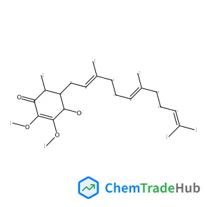 (4R,5R,6R)-4-Hydroxy-2,3-dimethoxy-6-methyl-5-[(2E,6E)-3,7,11-trimethyl-2,6,10-dodecatrien-1-yl]-2-cyclohexen-1-one