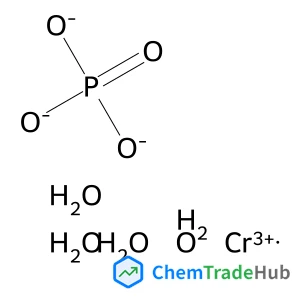 Phosphoric acid, chromium(3+) salt (1:1), tetrahydrate (8CI,9CI)