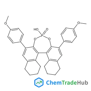 2,6-Bis(4-methoxyphenyl)-8,9,10,11,12,13,14,15-octahydrodinaphtho[2,1-d:1',2'-f][1,3,2]dioxaphosphepin-4-ol 4-oxide