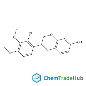 3-(2-Hydroxy-3,4-dimethoxyphenyl)-2H-chromen-7-ol structure