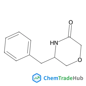 (5S)-5-benzylmorpholin-3-one
