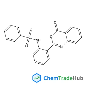 N-[2-(4-oxo-3,1-benzoxazin-2-yl)phenyl]benzenesulfonamide