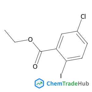 Ethyl 5-chloro-2-iodobenzoate Chemical_Structure_Of