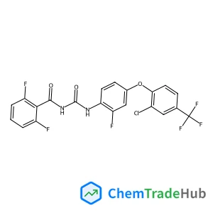 N-({4-[2-Chloro-4-(trifluoromethyl)phenoxy]-2-fluorophenyl}carbamoyl)-2,6-difluorobenzamide