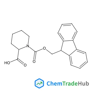 (2R)-1-[(9H-Fluoren-9-ylmethoxy)carbonyl]-2-piperidinecarboxylic acid