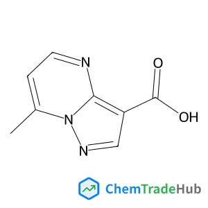 7-Methylpyrazolo[1,5-a]pyrimidine-3-carboxylic acid structure