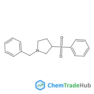 1-Benzyl-3-(phenylsulfonyl)pyrrolidine structure 1-Benzyl-3-(phenylsulfonyl)pyrrolidine structure