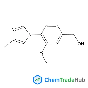 (3-METHOXY-4-(4-METHYL-1H-IMIDAZOL-1-YL)PHENYL)METHANOL