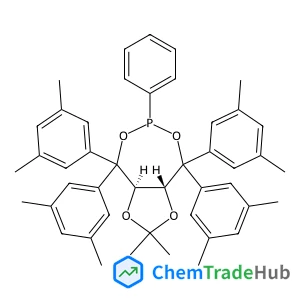 (3AR,8AR)-(-)-4,4,8,8-TETRAKIS(3,5-DIMETHYLPHENYL)TETRAHYDRO-2,2-DIMETHYL-6-PHENYL-1,3-DIOXOLO[4,5-E]DIOXAPHOSPHEPIN