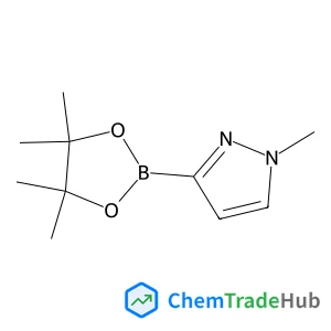 1-Methyl-3-(4,4,5,5-tetramethyl-1,3,2-dioxaborolan-2-yl)-1H-pyrazole structure