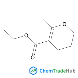 Ethyl 6-methyl-3,4-dihydro-2H-pyran-5-carboxylate Chemical_Structure_Of