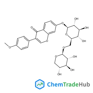 3-(4-Methoxyphenyl)-4-oxo-4H-chromen-7-yl 6-O-beta-D-xylopyranosyl-beta-D-glucopyranoside
