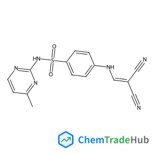(((4-(((4-METHYLPYRIMIDIN-2-YL)AMINO)SULFONYL)PHENYL)AMINO)METHYLENE)METHANE-1,1-DICARBONITRILE