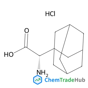 Tricyclo[3.3.1.13,7]decane-1-acetic acid, α-amino-, hydrochloride (1:1), (αS)-