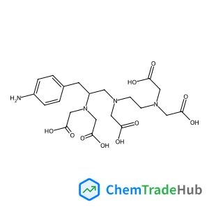 Glycine, N-[(2S)-3-(4-aminophenyl)-2-[bis(carboxymethyl)amino]propyl]-N-[2-[bis(carboxymethyl)amino]ethyl]-