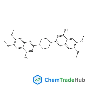 1,4-Bis(4-amino-6,7-dimethoxy-2-quinazolinyl)piperazine