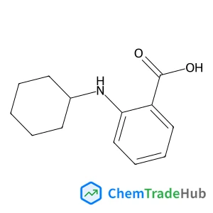 2-(cyclohexylamino)benzoic acid 2-(cyclohexylamino)benzoic acid