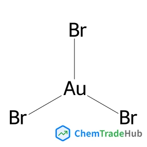 GOLD BROMIDE, HYDROGEN TETRABROMOAURATE (III) SOLID