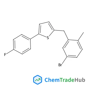 2-(5-Bromo-2-methylbenzyl)-5-(4-fluorophenyl)thiophene