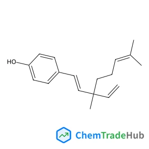 4-[(1E,3S)-3,7-Dimethyl-3-vinyl-1,6-octadien-1-yl]phenol