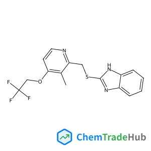 2-({[3-Methyl-4-(2,2,2-trifluoroethoxy)-2-pyridinyl]methyl}sulfanyl)-1H-benzimidazole