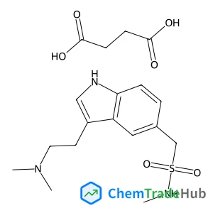 Succinic acid - 1-{3-[2-(dimethylamino)ethyl]-1H-indol-5-yl}-N-methylmethanesulfonamide (1:1)
