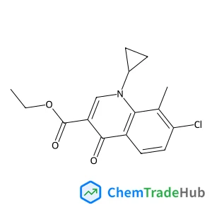 Ethyl 7-chloro-1-cyclopropyl-8-methyl-4-oxoquinoline-3-carboxylate