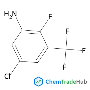 Benzenamine, 5-chloro-2-fluoro-3-(trifluoromethyl)-