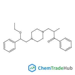 3-[4-(2-Ethoxy-2-phenylethyl)-1-piperazinyl]-2-methyl-1-phenyl-1-propanone
